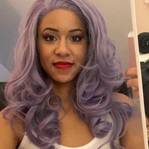 *Reserved for bombblondie* Trendy Wigs Lavender Wig